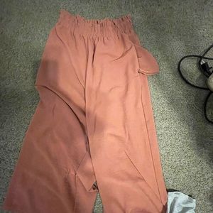 Wide leg pants